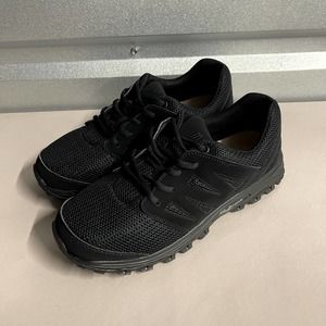 Mt. Emey Women's Black Slip Resistant Athletic Comfort Walking Sneaker Shoe - 9